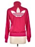 Adidas 100% Polyester Pink Track Jacket Size L - photo 2