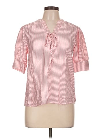 En Focus Studio Short Sleeve Blouse (view 1)