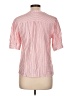 En Focus Studio Pink Short Sleeve Blouse Size L - photo 2