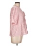 En Focus Studio Pink Short Sleeve Blouse Size L - photo 4
