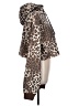 CIVIL REGIME Animal Print Brown Pullover Hoodie Size L - photo 4