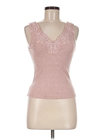 Hem & Thread Sleeveless Top (view 1)