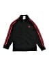 Adidas 100% Polyester Black Track Jacket Size 6 - photo 1