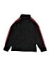 Adidas 100% Polyester Black Track Jacket Size 6 - photo 2