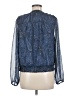 Lucky Brand Blue Long Sleeve Blouse Size M - photo 2
