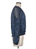 Lucky Brand Blue Long Sleeve Blouse Size M - photo 4
