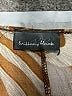 Brittany Black Brown Short Sleeve Blouse Size M - photo 7
