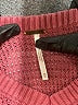 Free People 100% Cotton Burgundy Pullover Sweater Size XS - photo 7