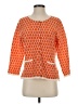 Garnet Hill Orange Wool Pullover Sweater Size S - photo 1