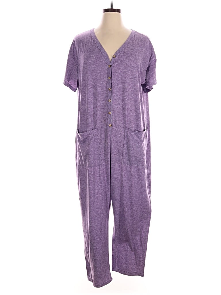 Pre-owned Unbranded Jumpsuit In Purple