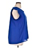 Pleione 100% Polyester Blue Short Sleeve Top Size XL - photo 4
