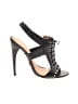 L.A.M.B. 100% Leather Black Sandals Size 7 - photo 1