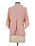 Zara Pink 3/4 Sleeve Blouse Size S - photo 2