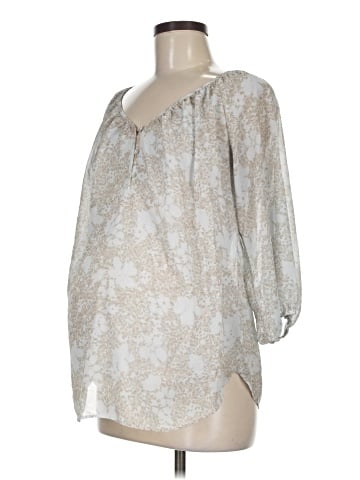 Motherhood 3/4 Sleeve Blouse (view 1)