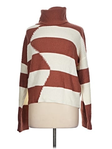 Hem & Thread Turtleneck Sweater (view 1)