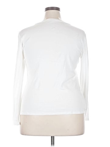 Liz Claiborne 3/4 Sleeve T-Shirt (view 2)