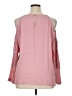 1.State 100% Rayon Pink Long Sleeve Blouse Size XL - photo 2
