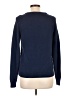 Lands' End Chevron-herringbone Blue Pullover Sweater Size L - photo 2