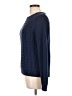 Lands' End Chevron-herringbone Blue Pullover Sweater Size L - photo 5