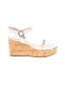 Kate Spade New York 100% Leather White Wedges Size 8 1/2 - photo 1