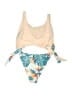 Roxy Tropical Ivory One Piece Swimsuit Size M - photo 2