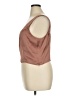 Express 100% Polyester Brown Sleeveless Blouse Size XL - photo 5