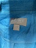 Pure Collection 100% Linen Blue 3/4 Sleeve Top Size 4 - photo 7
