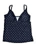 Merona Polka Dots Blue Swimsuit Top Size XL - photo 1