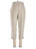 Larry Levine Solid Gray Linen Pants Size 14 - photo 1
