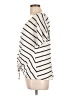 Forgotten Grace Ivory Short Sleeve Top Size L - photo 5