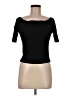 Zara 100% Polyester Black 3/4 Sleeve T-Shirt Size M - photo 1