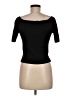 Zara 100% Polyester Black 3/4 Sleeve T-Shirt Size M - photo 2