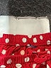 Gap 100% Viscose Polka Dots Red Skirt Size 8 - photo 3
