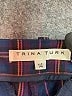Trina Turk Plaid Blue Casual Pants Size 14 - photo 7