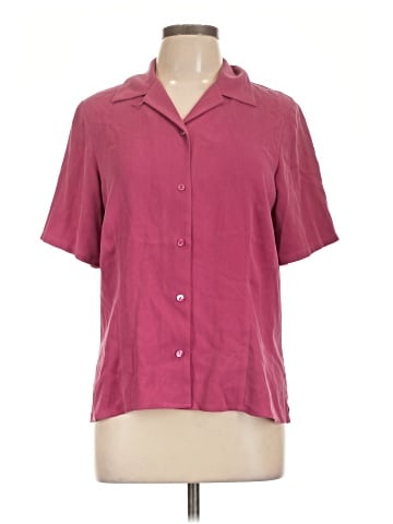 Pendleton Short Sleeve Silk Top (view 1)