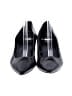 Via Spiga 100% Leather Black Heels Size 7 1/2 - photo 2