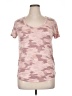 Mudd Camo Pink Short Sleeve T-Shirt Size XL - photo 1