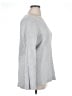 Ann Taylor LOFT 100% Cotton Gray Pullover Sweater Size XL - photo 4