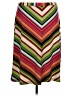 Merona Chevron-herringbone Red Casual Skirt Size XL - photo 1