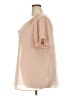 DR2 100% Polyester Pink Short Sleeve Blouse Size 3X - photo 5