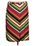 Merona Chevron-herringbone Red Casual Skirt Size XL - photo 2