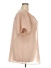 DR2 100% Polyester Pink Short Sleeve Blouse Size 3X - photo 4