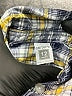 Carter's 100% Cotton Plaid Yellow Long Sleeve Button-Down Shirt Size 12 - photo 3