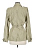 Old Navy Green Trenchcoat Size M - photo 2