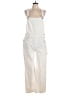 Good American 100% Cotton White Overalls Size XL (estimated) - photo 1