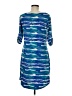 Lola Print Blue Casual Dress Size M - photo 2