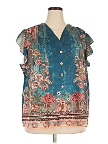 Emery Rose Sleeveless Blouse (view 1)