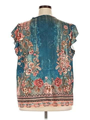 Emery Rose Sleeveless Blouse (view 2)
