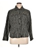 Chico's Houndstooth Black Jacket Size XL (3) - photo 1
