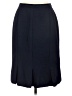 Metrostyle 100% Polyester Solid Blue Formal Skirt Size 10 - photo 1